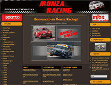 Tablet Screenshot of monzaracing.com